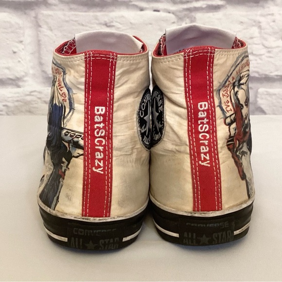 Converse 8.5M / 10.5W Suicide Squad Chuck Taylor All Star Harley Quinn Shoes - Picture 4 of 12